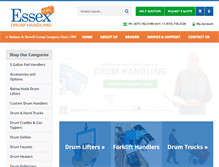 Tablet Screenshot of essexdrumhandling.com